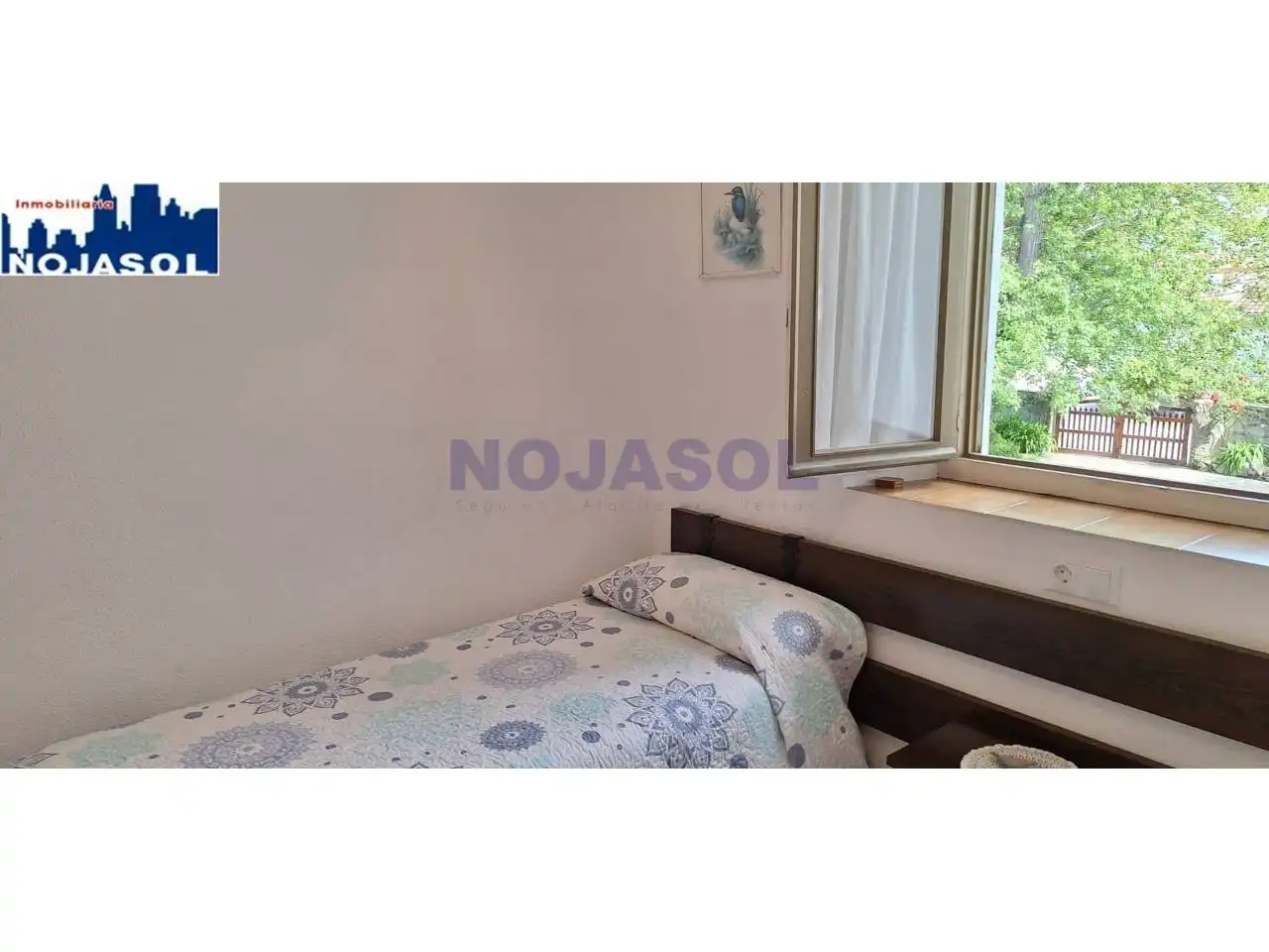 Dormitori de Casa o xalet de lloguer en Noja amb Jardí privat, Terrassa i Moblat