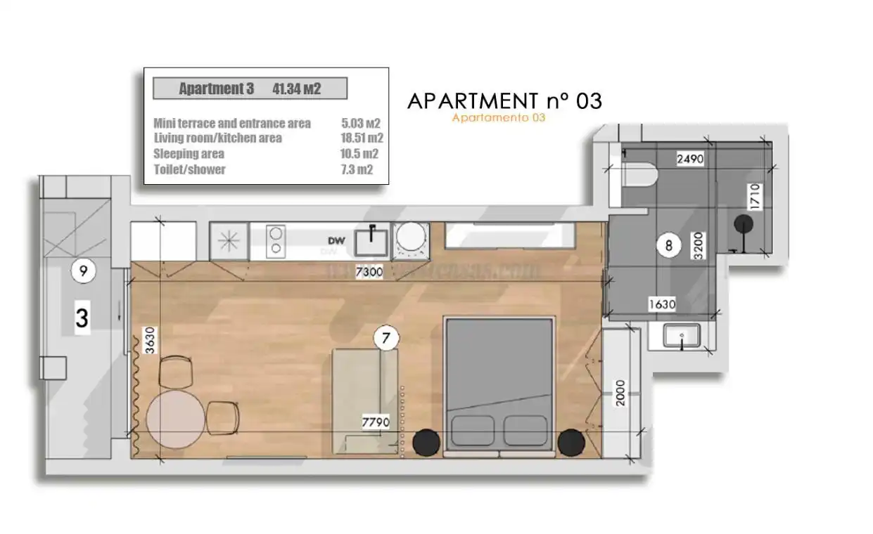 Estudio en venta en Torrevieja con Aire acondicionado, Calefacción y Terraza