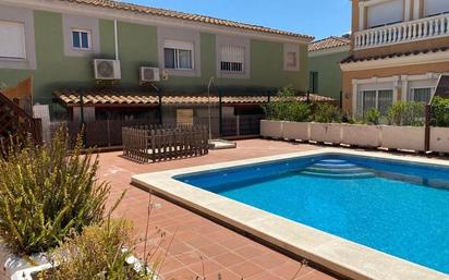 Piscina de Casa adosada en venda en Moncofa amb Aire condicionat, Terrassa i Balcó