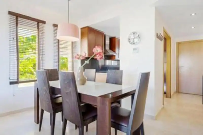 Dining room of Apartments for rent in Mijas  with Air Conditioner, Terrace and Swimming Pool