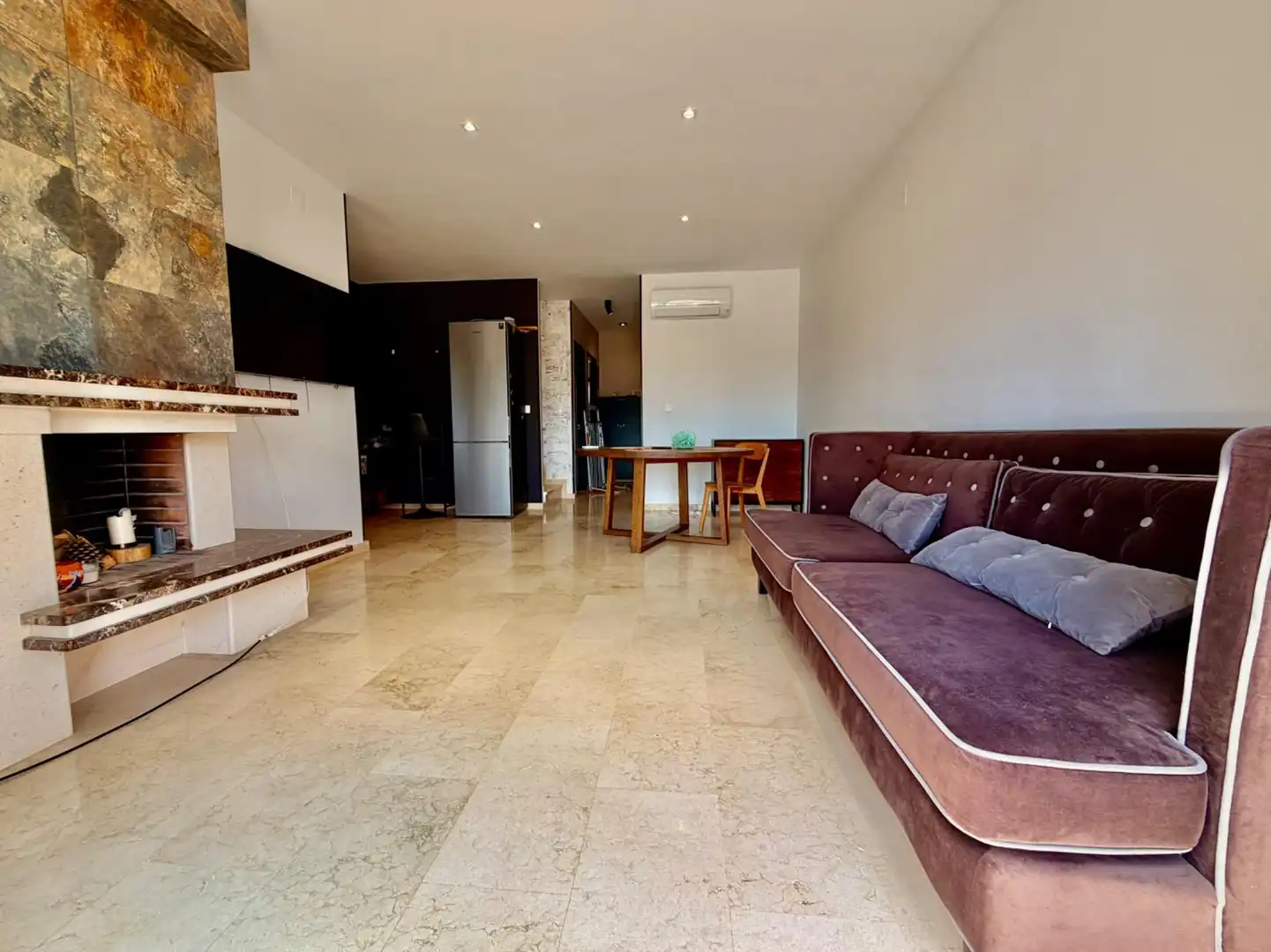 Sala d'estar de Àtic en venda en Orihuela amb Aire condicionat, Terrassa i Traster