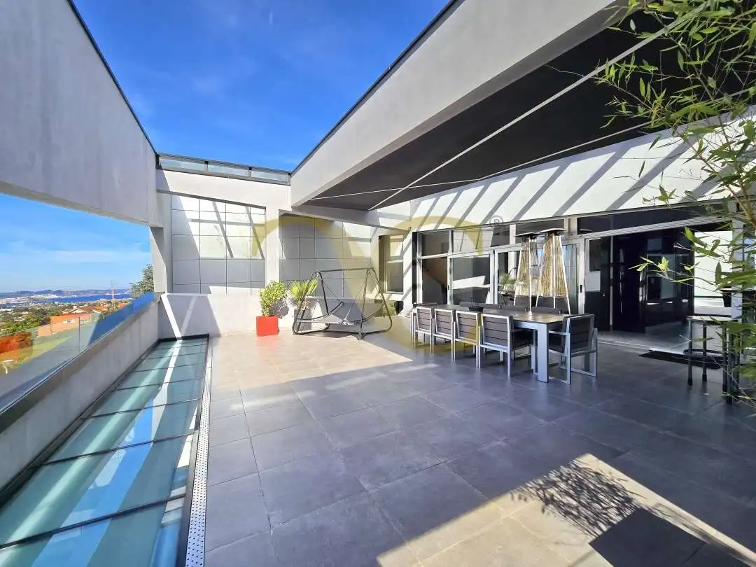 Terraza de Casa o chalet en venta en Gijón  con Calefacción, Jardín privado y Terraza