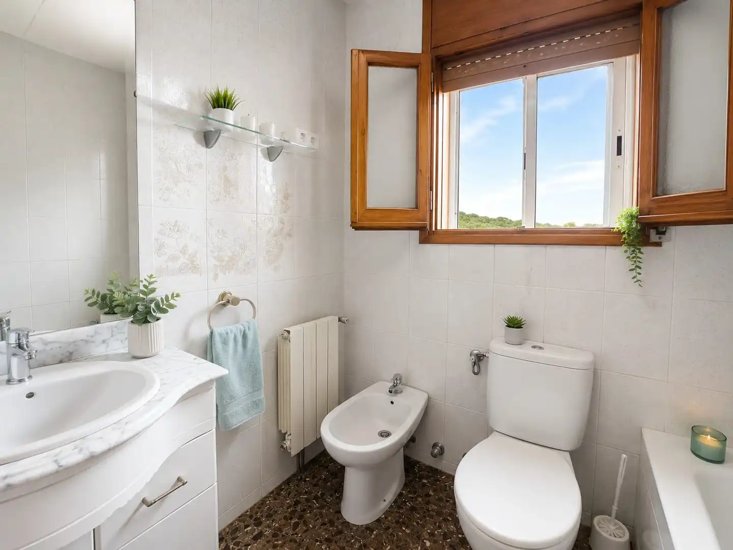 Baño de Casa o chalet en venta en Maçanet de la Selva con Calefacción, Jardín privado y Horno