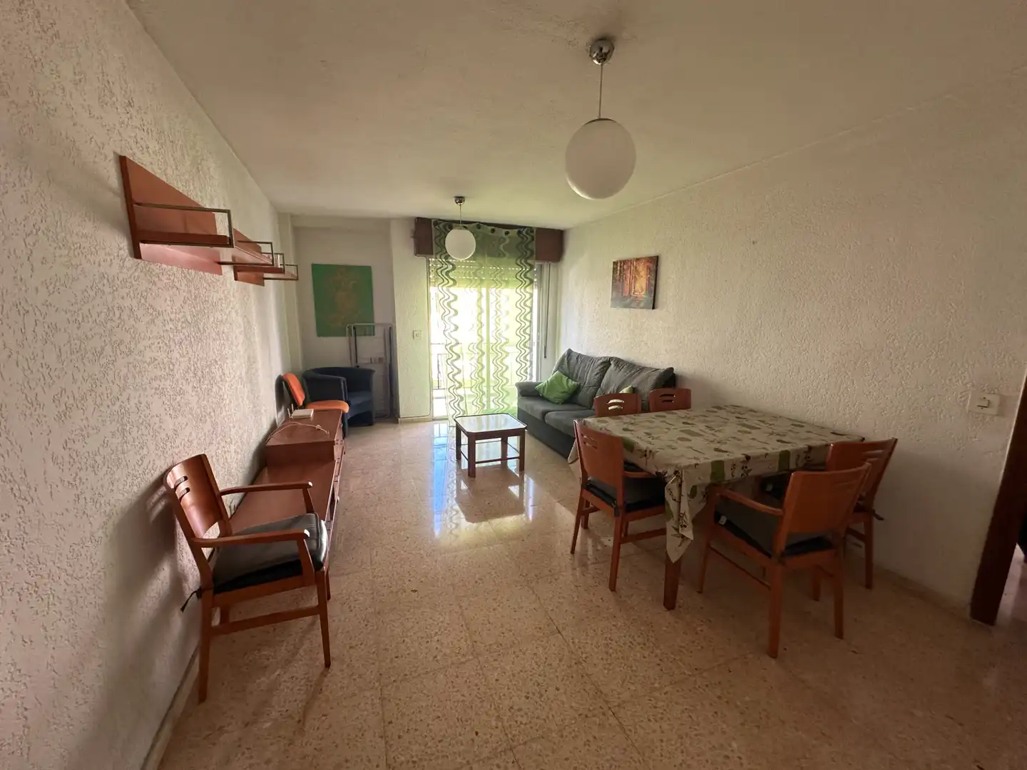 Wohnzimmer von Wohnung zur Miete in Altea mit Möbliert, Ofen und Waschmaschine