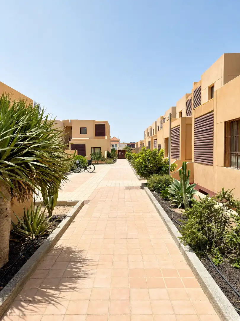 Vista exterior de Apartament en venda en Antigua amb Traster, Moblat i Piscina comunitària