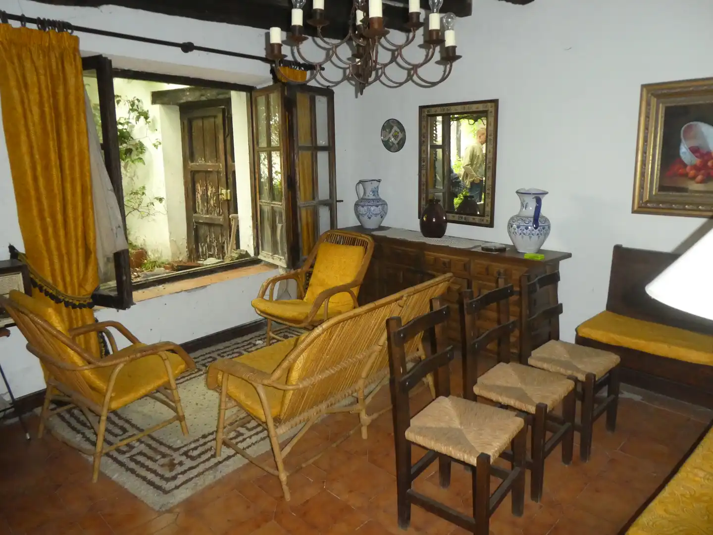 Dining room of Detached homes for sale in Santa María del Campo  with Private garden, Terrace and Furnished