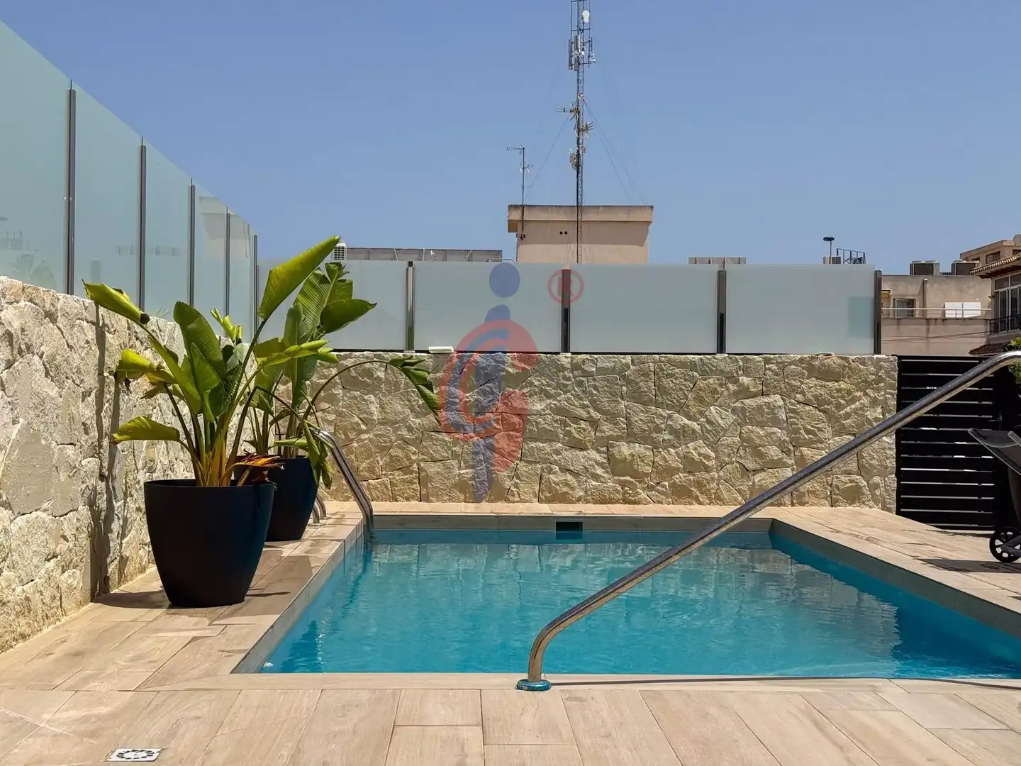 Piscina de Casa o xalet en venda en Orihuela amb Aire condicionat, Terrassa i Piscina