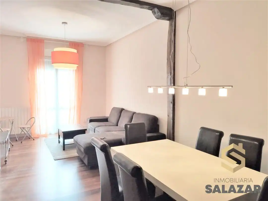 Living room of Flat for rent in Bilbao   with Heating and Balcony
