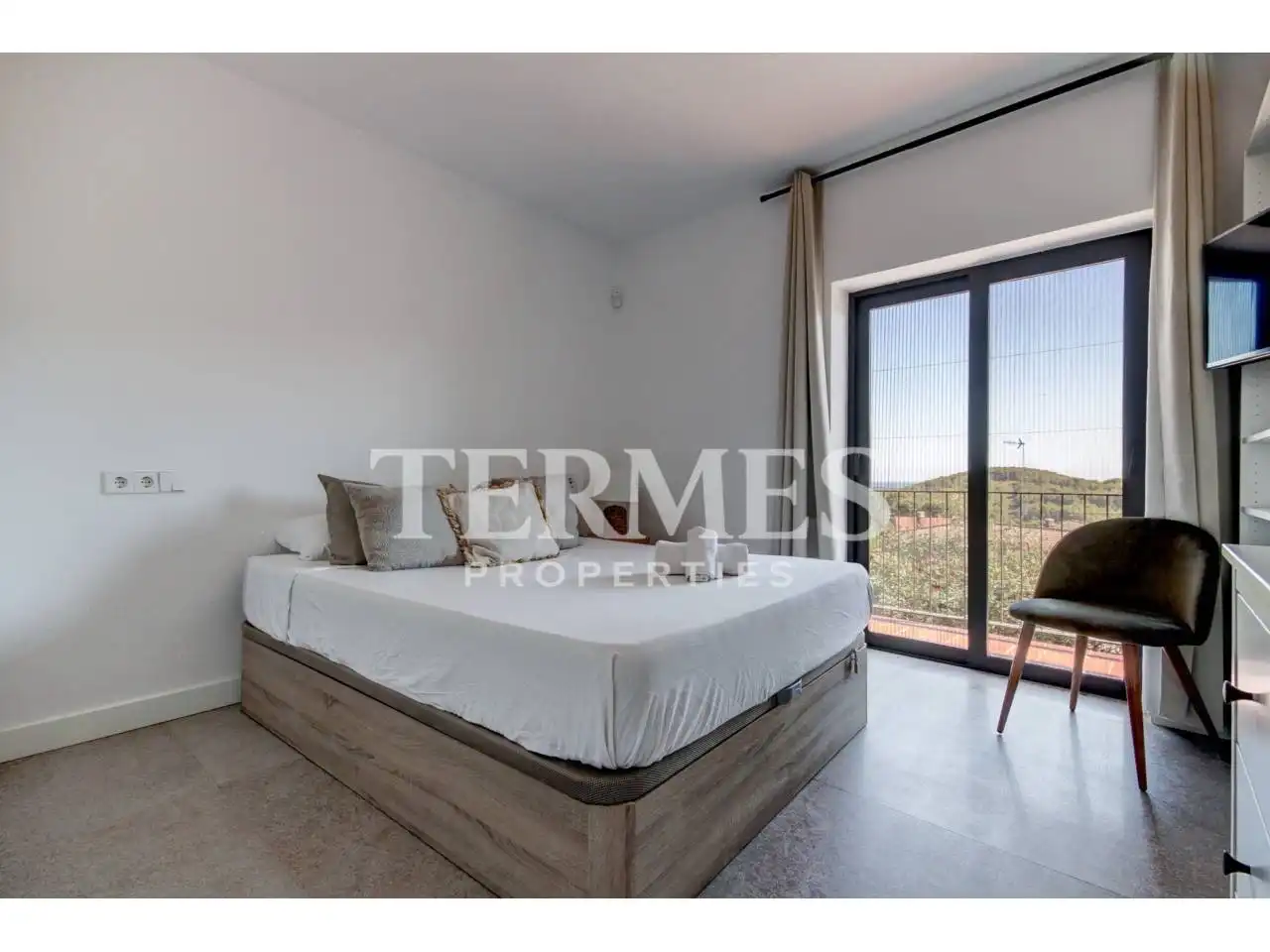 Bedroom of Houses for rent in Gavà  with Air Conditioner, Heating and Private garden