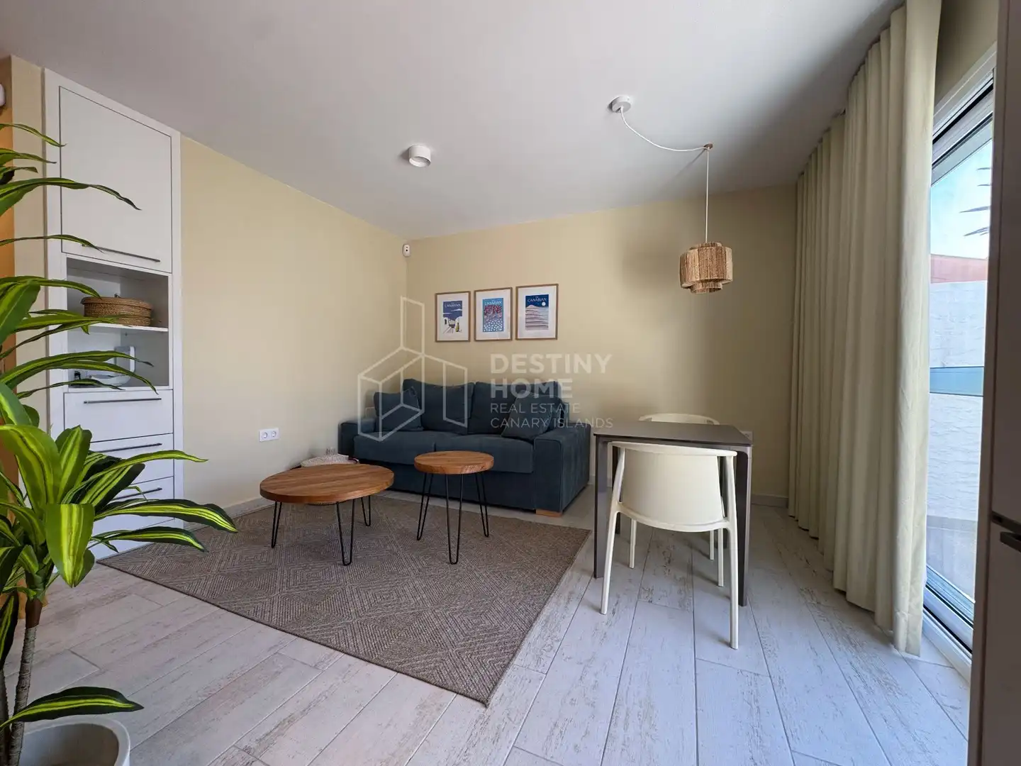 Sala de estar de Apartamento de alquiler en La Oliva con Terraza