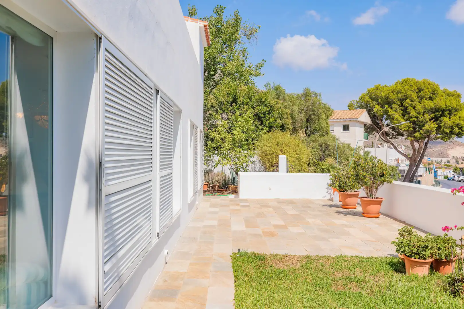 Jardín de Casa o chalet en venta en Benalmádena con Aire acondicionado, Calefacción y Jardín privado