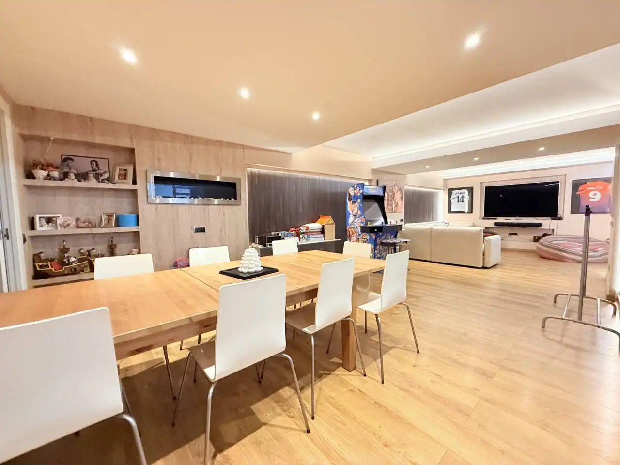 Dining room of Houses for sale in Santa Maria de Palautordera  with Air Conditioner, Heating and Terrace
