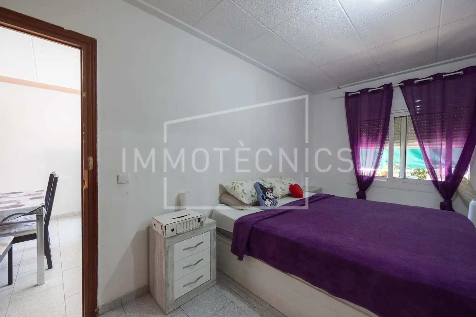 Schlafzimmer von Wohnung zum Verkauf in Granollers mit Balkon