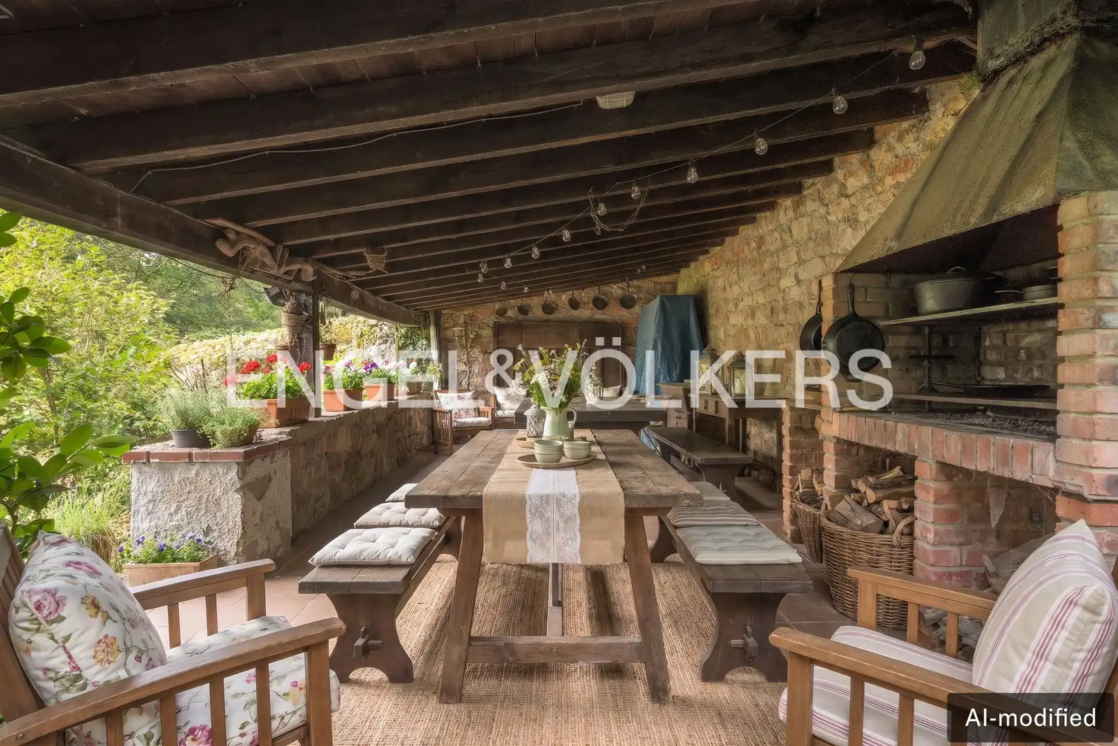 Terraza de Casa o chalet en venta en Nava, Asturias