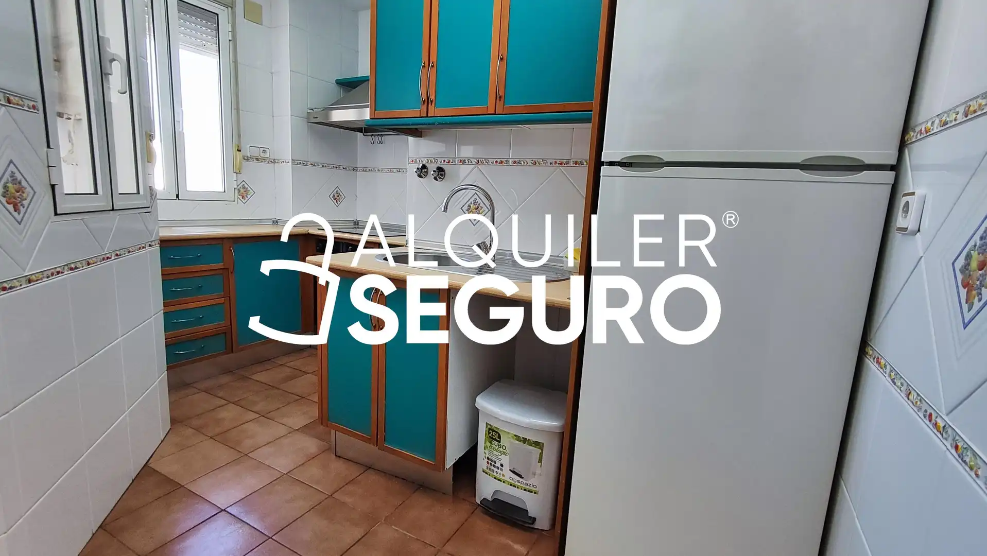 Cocina de Piso de alquiler en Córdoba con Aire acondicionado, Terraza y Amueblado