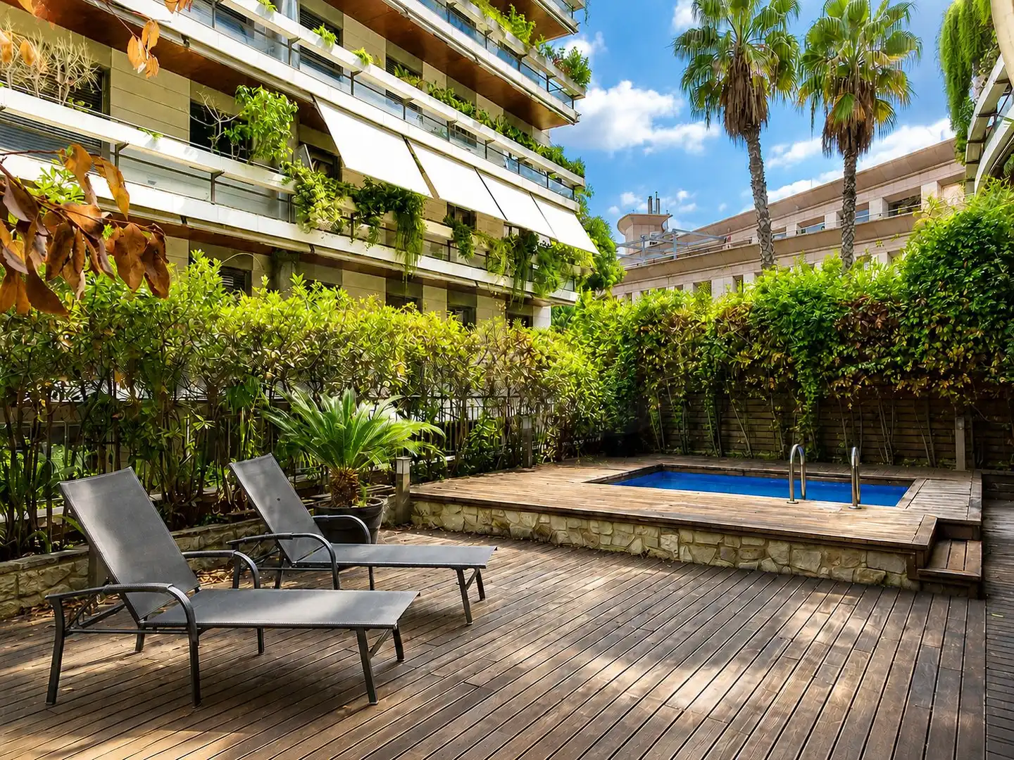 Duplex con piscina in vendita a Les Corts