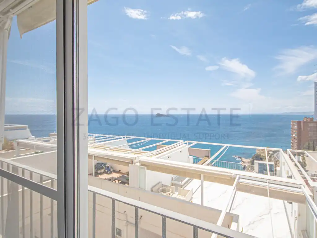 Terraza de Dúplex en venta en Benidorm con Piscina y Piscina comunitaria