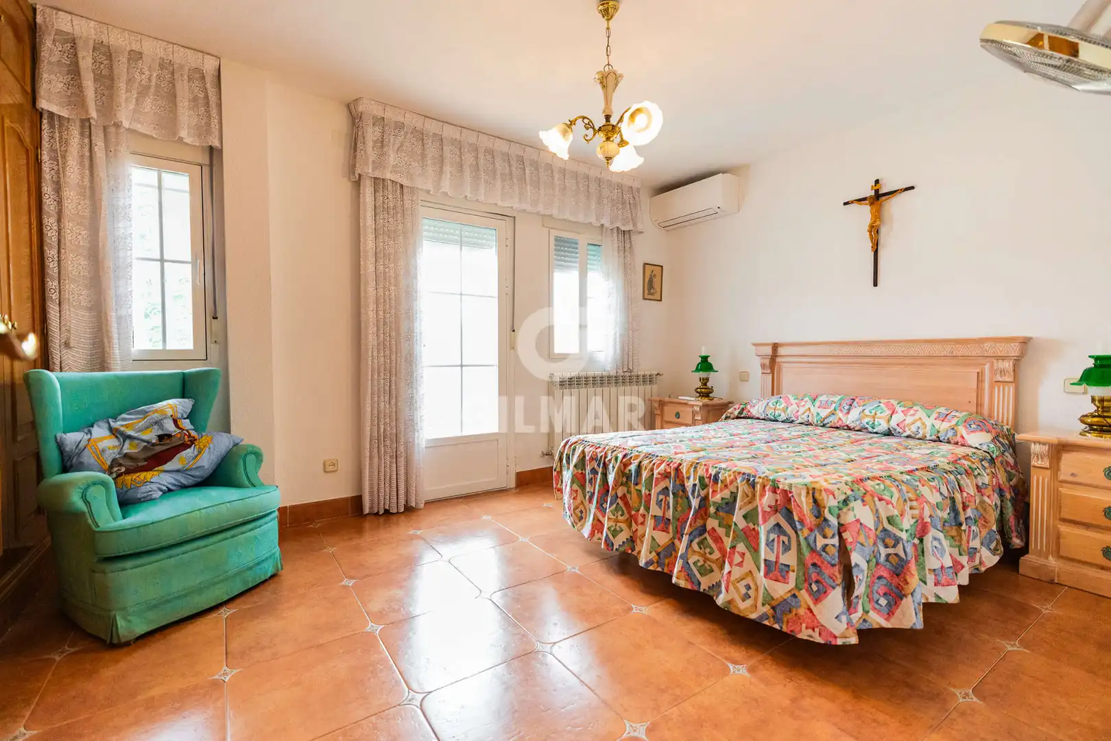 Bedroom of Houses for sale in Colmenarejo  with Heating, Private garden and Swimming Pool