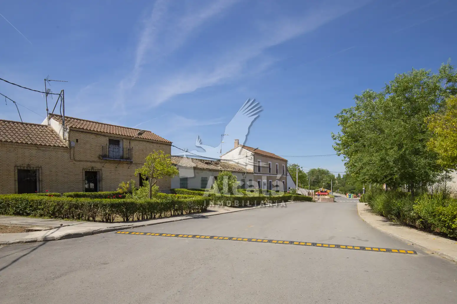 Vista exterior de Oficina en venta en Villamiel de Toledo con Calefacción