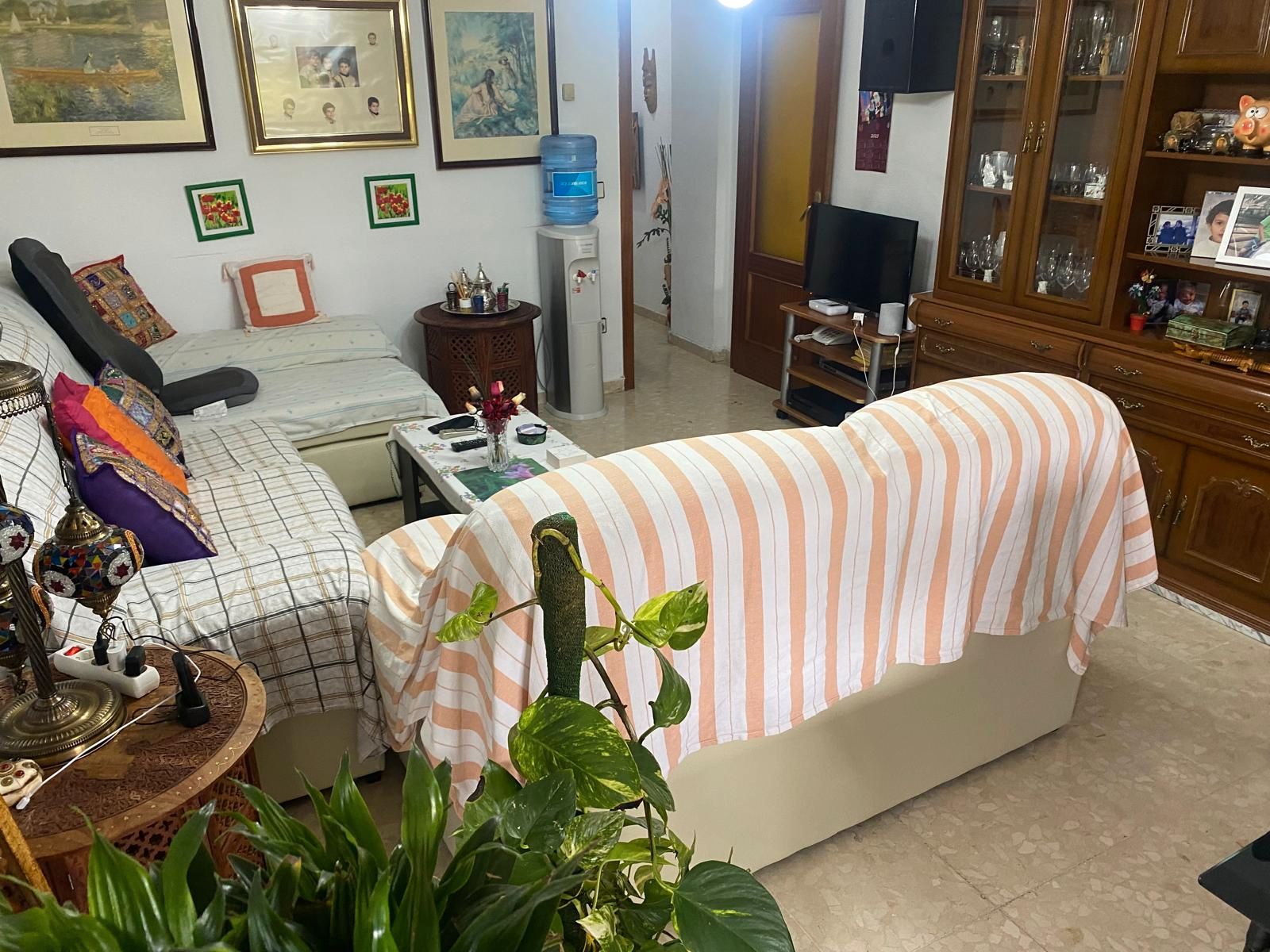 Sala de estar de Piso en venta en Ciudad Real Capital con Aire acondicionado, Calefacción y Amueblado