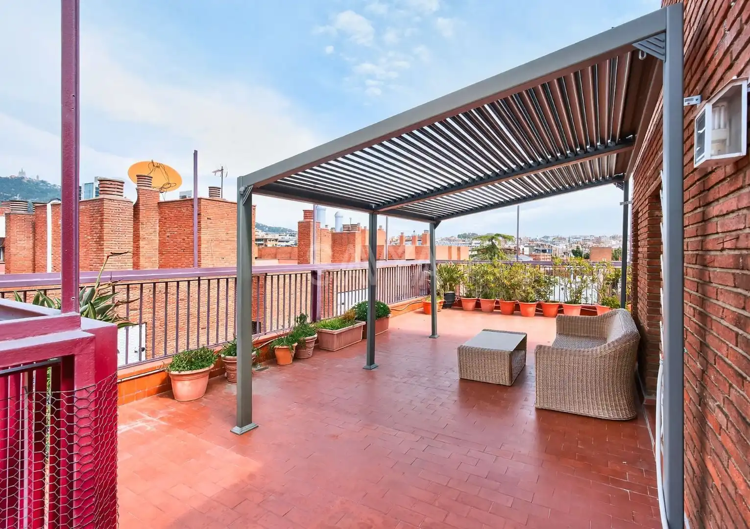 Terrace of Attic for sale in Barcelona  with Terrace, Storage room and Swimming Pool