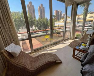 Terrassa de Apartament de lloguer en Benidorm amb Aire condicionat, Calefacció i Piscina