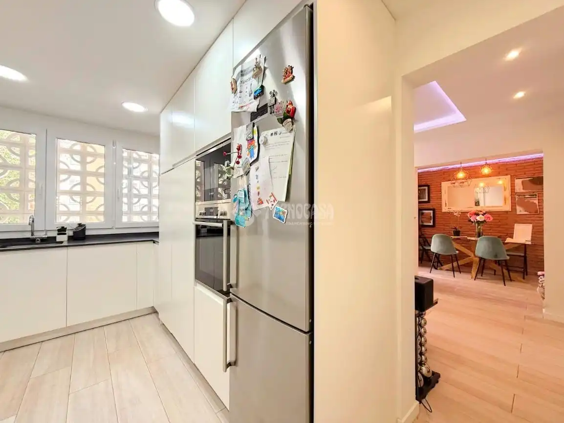 Kitchen of Flat for sale in Madrid  with Air Conditioner and Heating