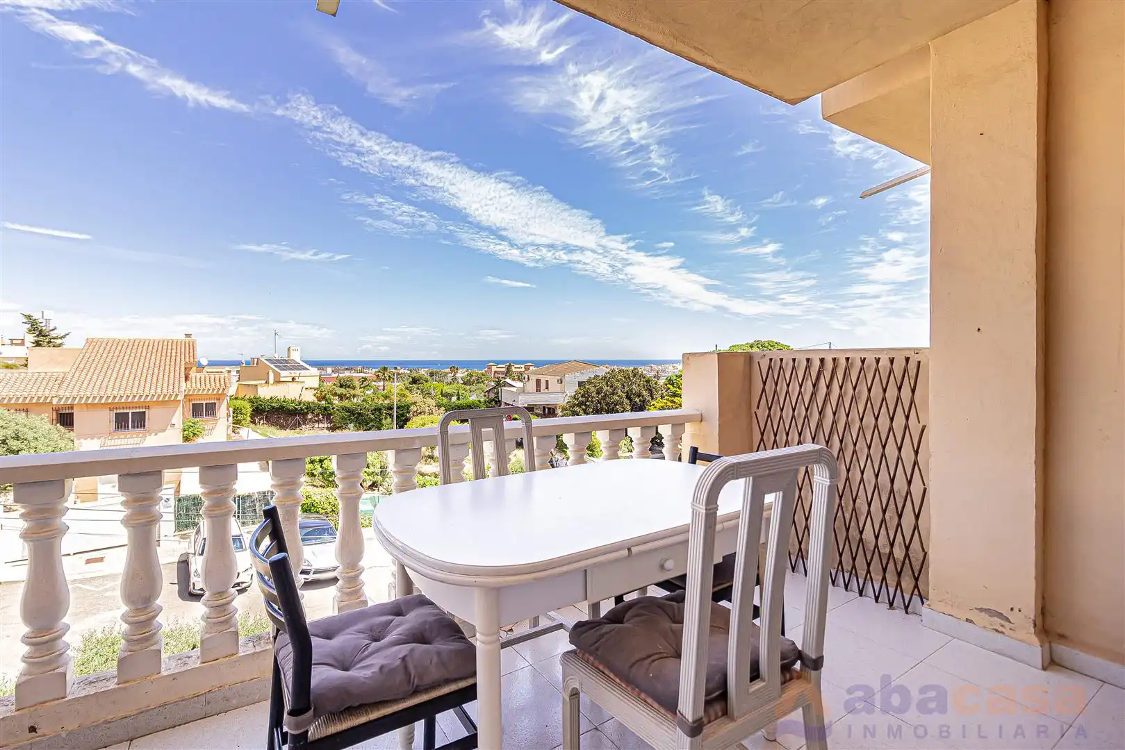 Balcony of Flat for sale in Cartagena  with Terrace, Furnished and Oven