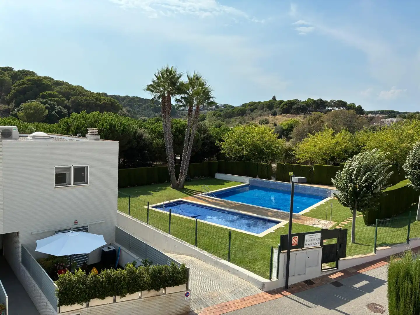 Swimming pool of Detached homes for sale in Sant Pol de Mar  with Heating, Private garden and Terrace