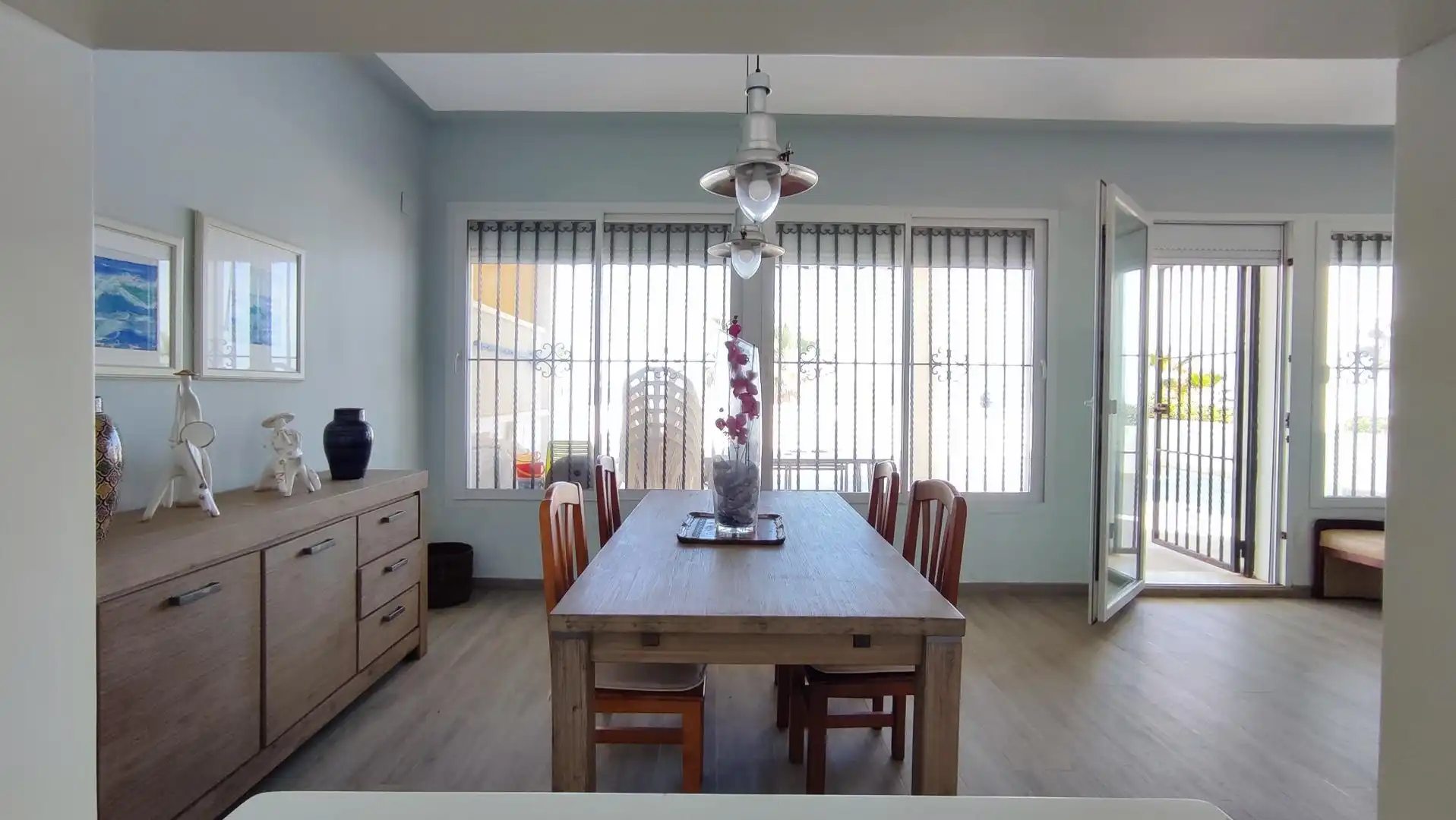 Dining room of Houses for sale in Miramar  with Air Conditioner and Terrace