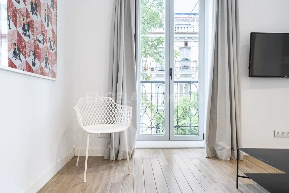 Bedroom of Apartments for rent in Madrid  with Air Conditioner, Heating and Furnished