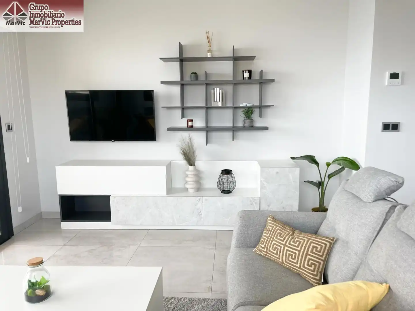 Wohnzimmer von Wohnung zum Verkauf in Benidorm mit Terrasse, Möbliert und Gemeinschaftspool