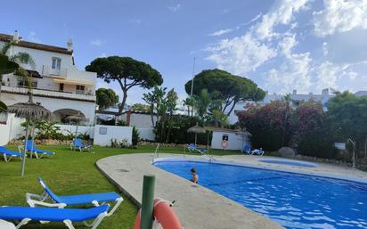 Swimming pool of Study for sale in Estepona  with Private garden and Community pool