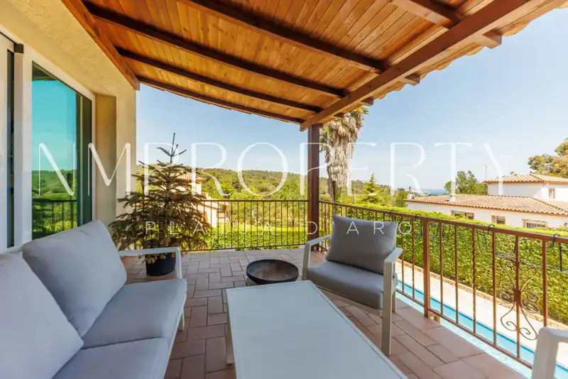 Terraza de Casa o chalet de alquiler en Castell d'Aro, Platja d'Aro i s'Agaró con Aire acondicionado, Calefacción y Jardín privado
