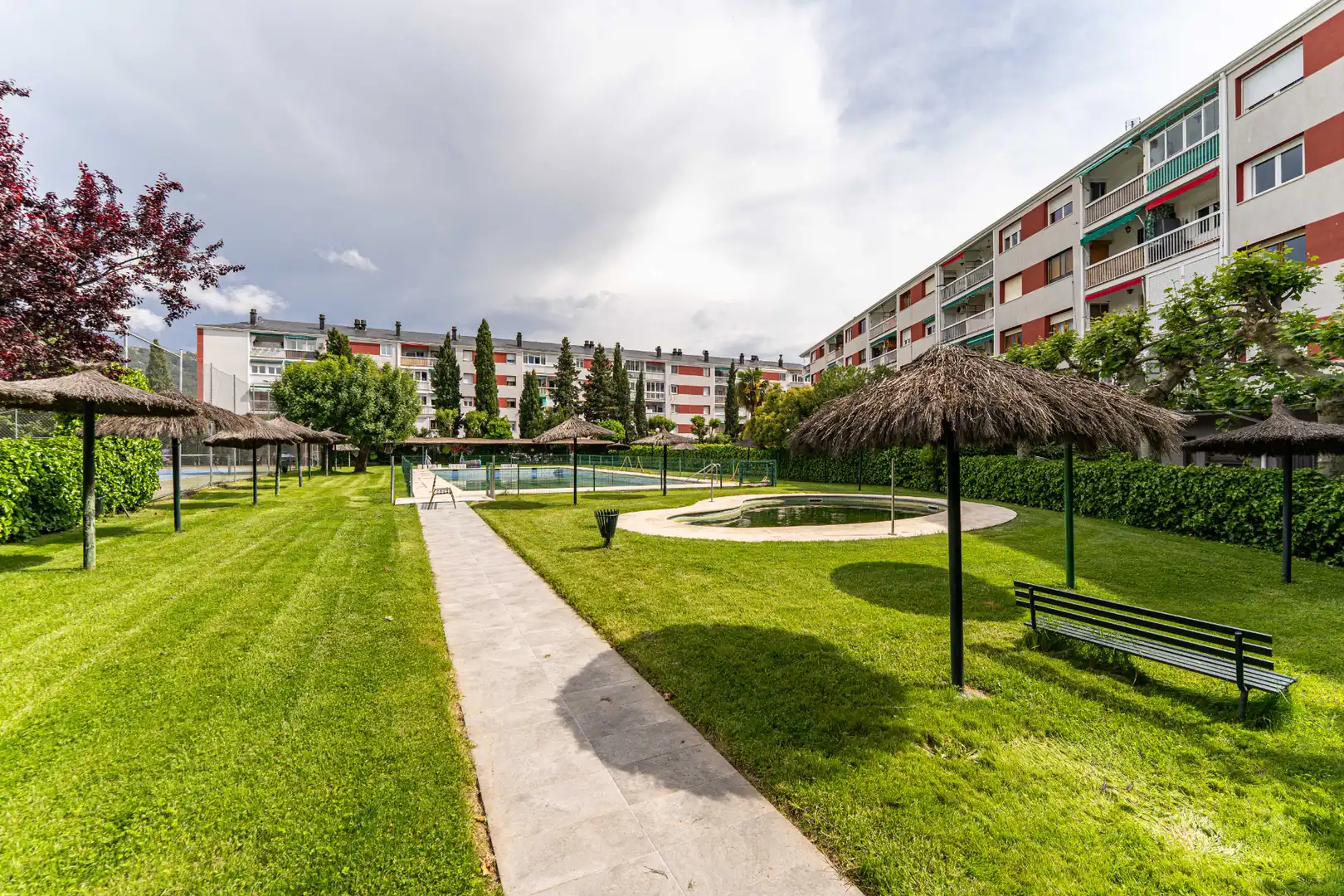 Exterior view of Flat for sale in Moralzarzal  with Air Conditioner, Heating and Private garden
