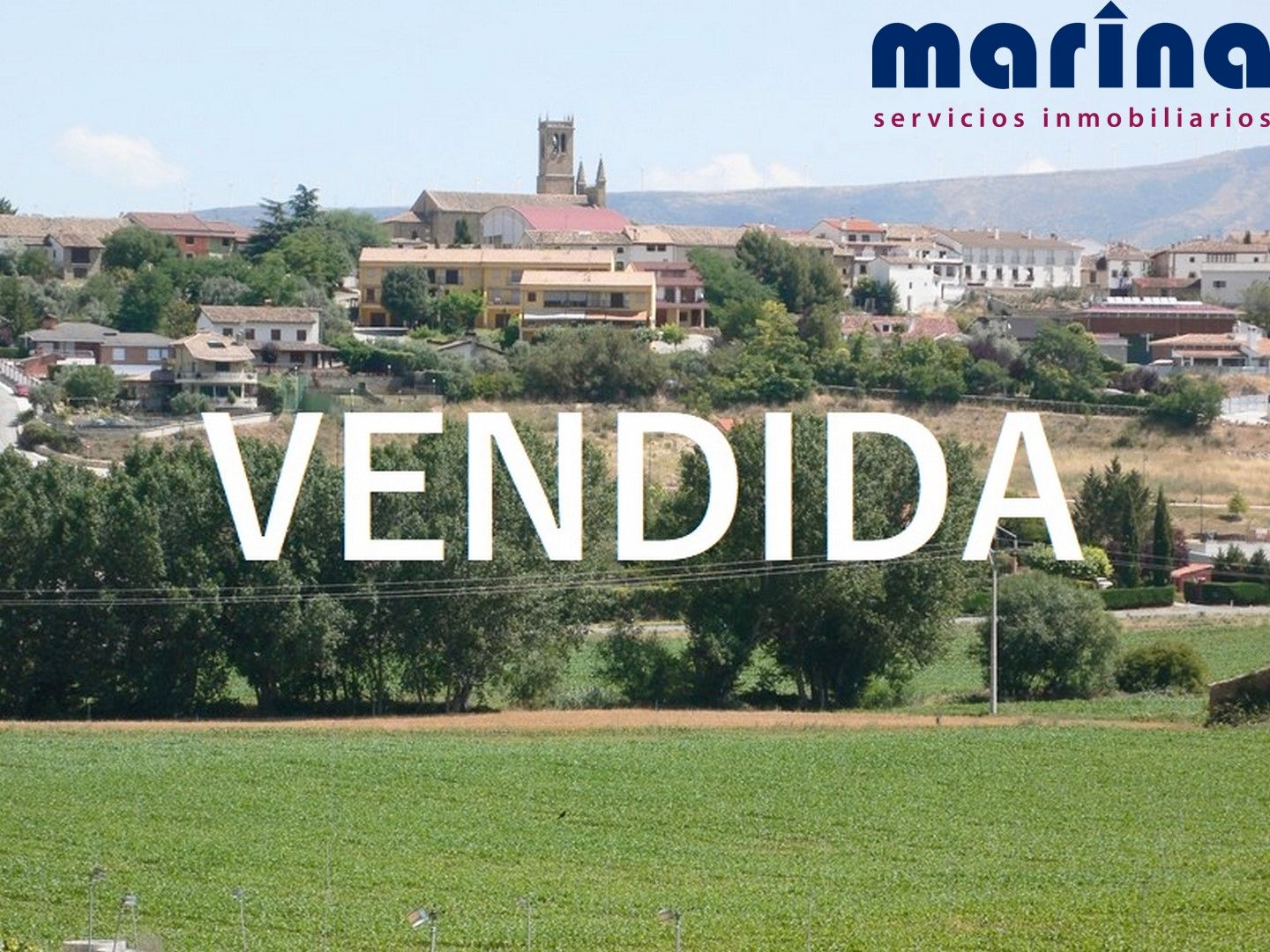 Vista exterior de Residencial en venda en Obanos