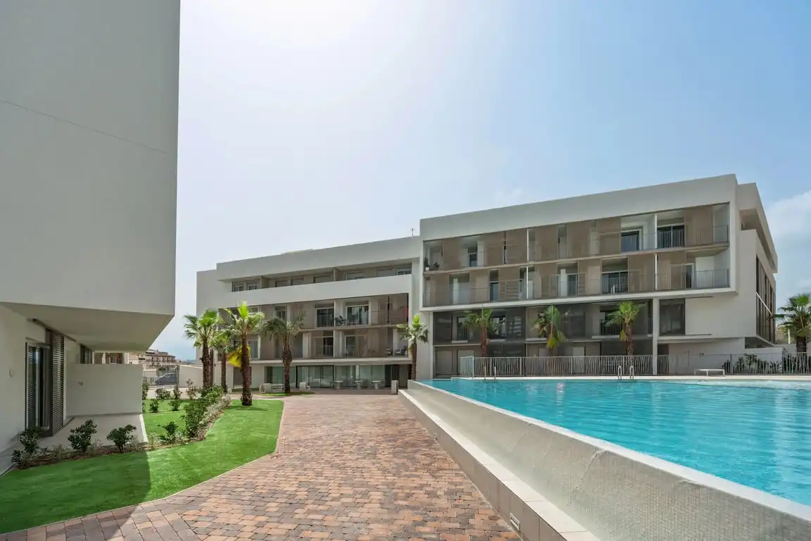 Vista exterior de Apartament en venda en Jávea / Xàbia amb Aire condicionat, Terrassa i Traster