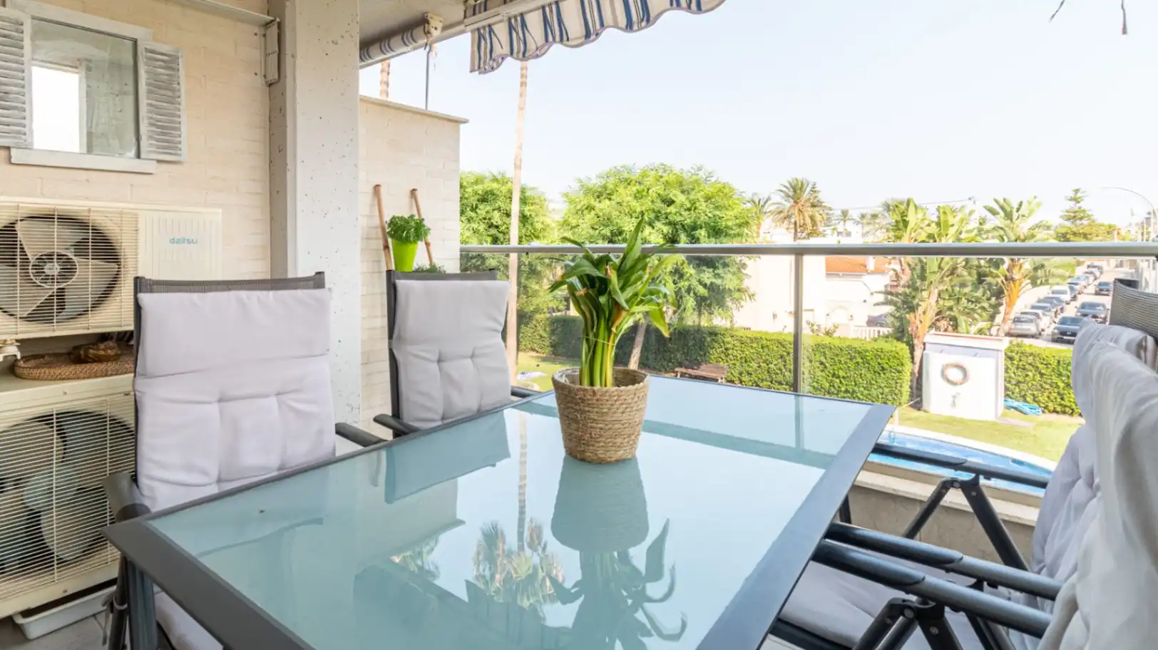 Terrasse von Wohnungen zum Verkauf in Dénia mit Klimaanlage, Heizung und Terrasse