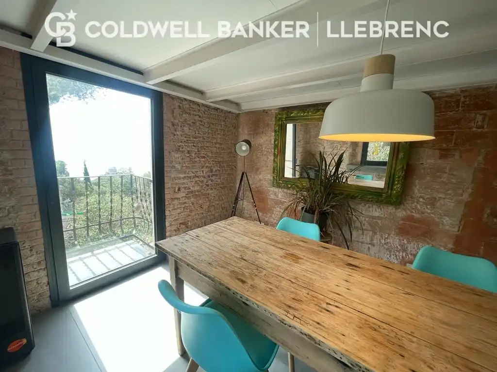 Terraza de Dúplex de alquiler en Barcelona con Parquet, Amueblado y Horno