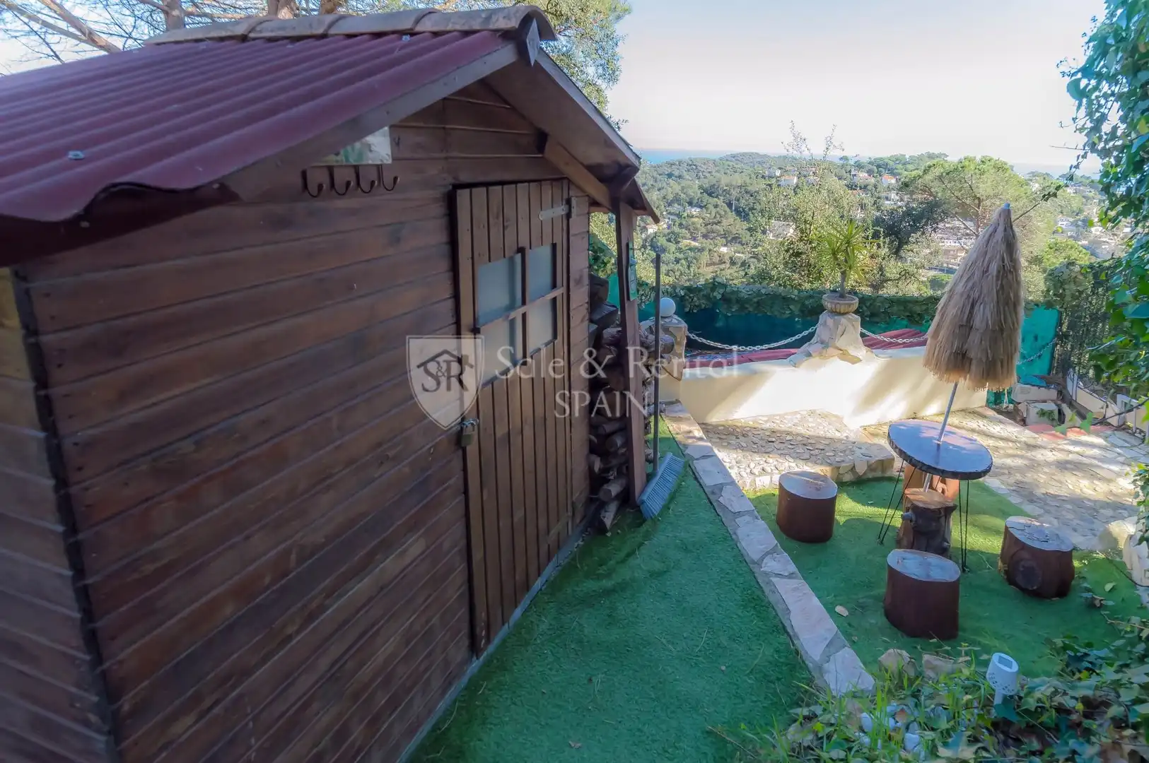 Terrace of Houses for sale in Lloret de Mar  with Air Conditioner, Heating and Private garden