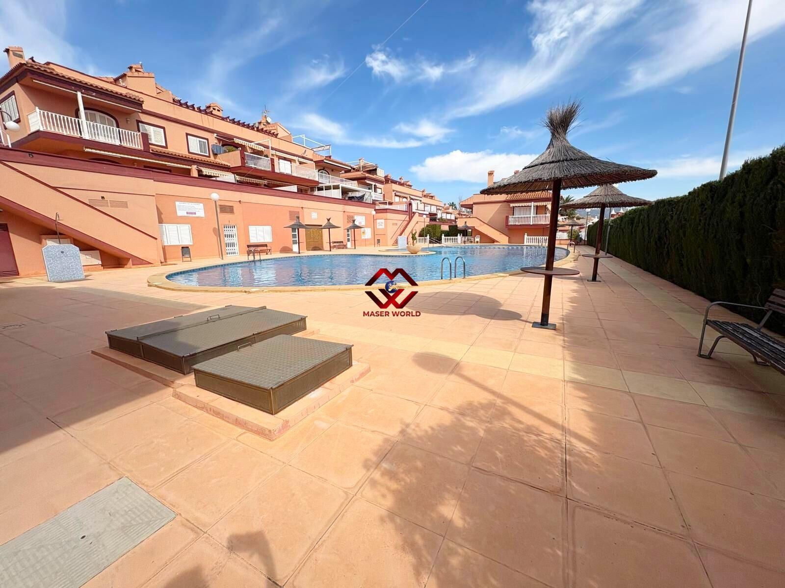 Exterior view of Planta baja for sale in Mazarrón  with Furnished
