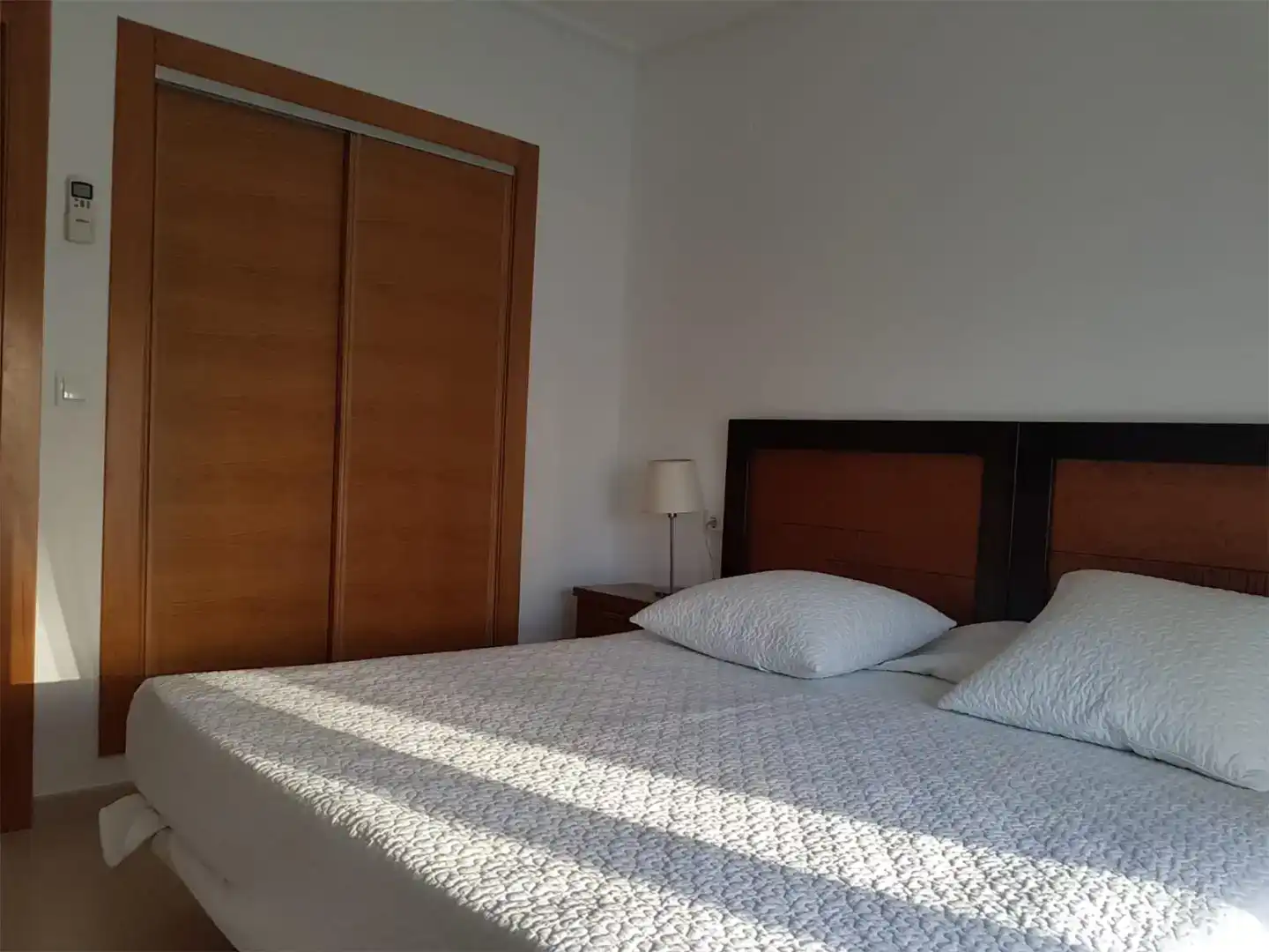 Dormitori de Apartament en venda en Murcia amb Aire condicionat, Jardí privat i Parquet