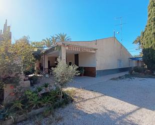Vista exterior de Casa o xalet en venda en Elche / Elx amb Calefacció, Jardí privat i Terrassa