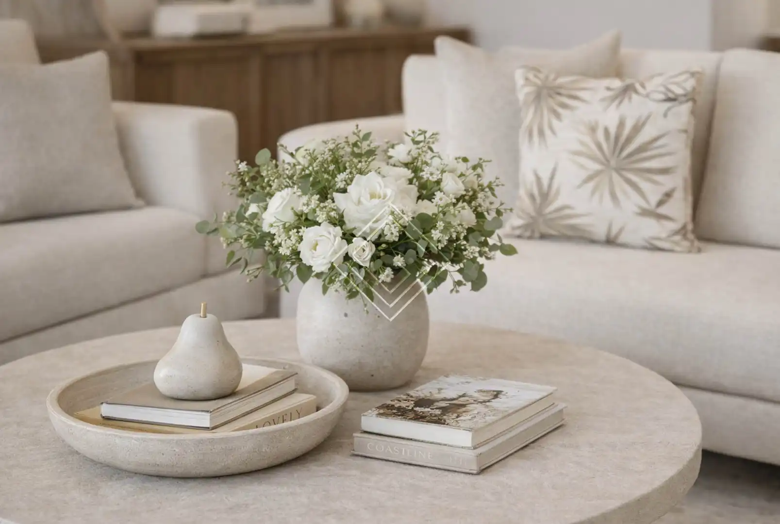 Wohnzimmer von Wohnung zum Verkauf in Marbella mit Klimaanlage, Heizung und Terrasse
