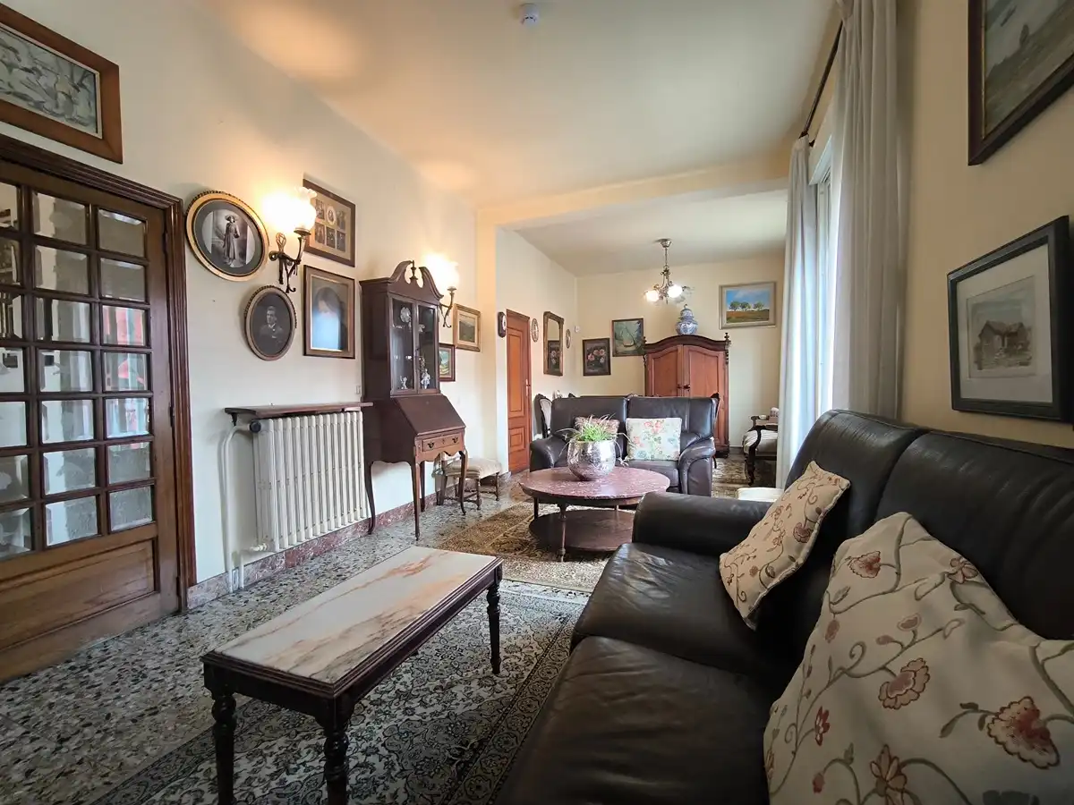 Sala de estar de Casa o chalet en venta en Vilagarcía de Arousa con Calefacción, Jardín privado y Parquet