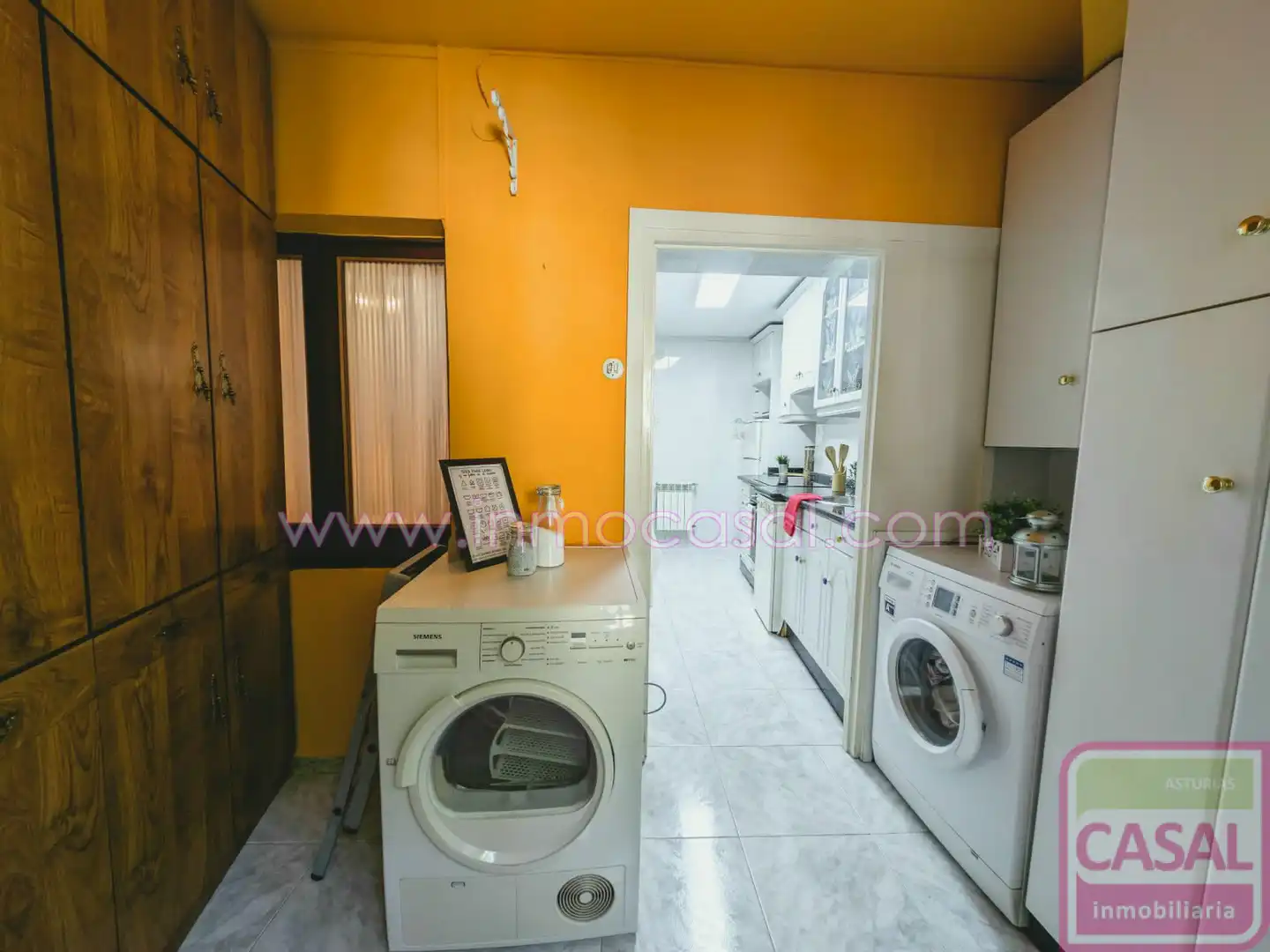 Küche von Wohnung zum Verkauf in Mieres (Asturias) mit Heizung, Terrasse und Abstellraum