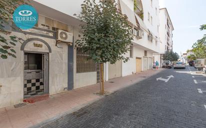Exterior view of Premises for sale in Estepona  with Air Conditioner