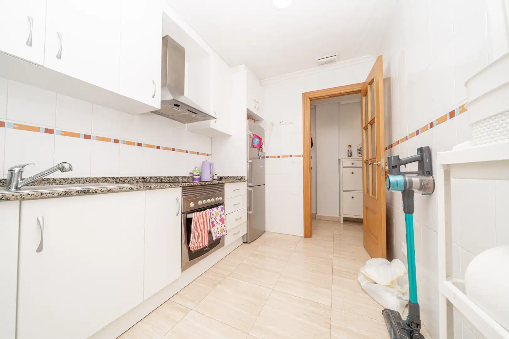 Cuina de Apartament en venda en Pilar de la Horadada amb Aire condicionat