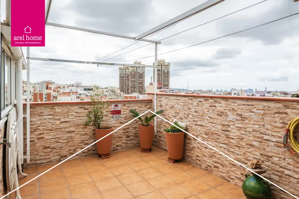 Terrace of Attic for sale in Esplugues de Llobregat  with Air Conditioner
