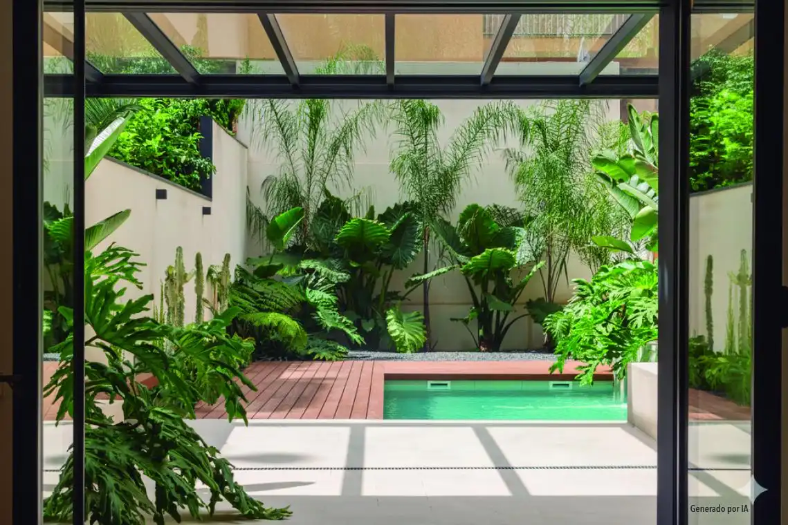 Terrassa de Dúplex en venda en Barcelona amb Jardí privat i Piscina